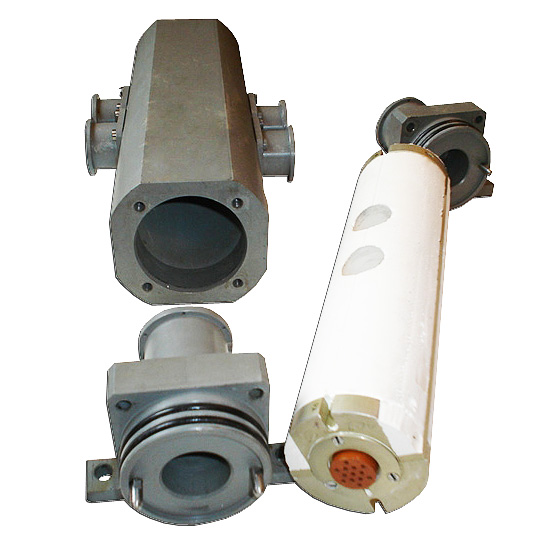 Блок управления транспортно-пускового контенера в сборе в герметичном титановом корпусе