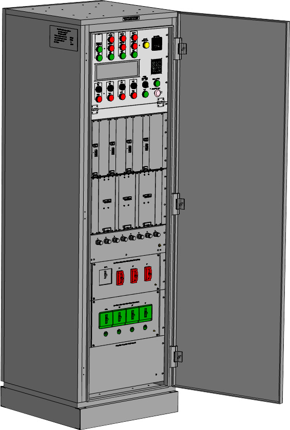Имитатор корабельных источников электроэнергии ПТТС3-3-50-400