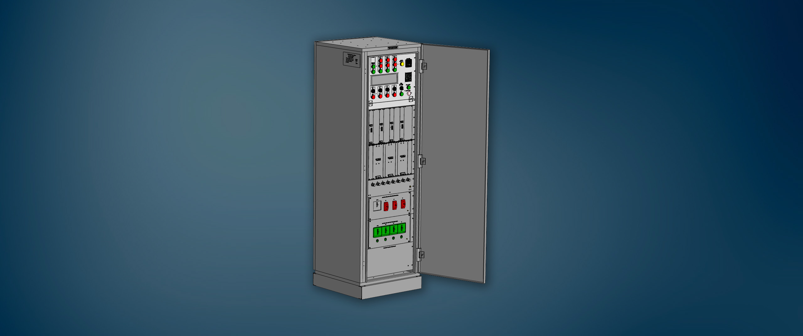 Имитатор корабельных источников электроэнергии ПТТС3-3-50-400 стенда Борт ЭЭС
