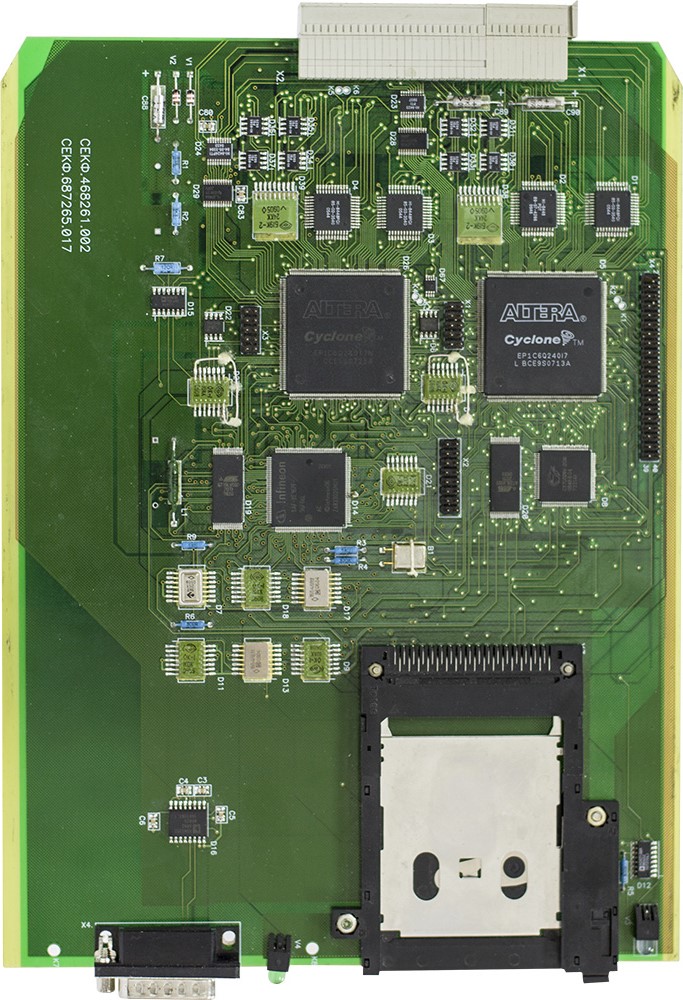 Внешний вид лицевой стороны модуля технического обслуживания МТО