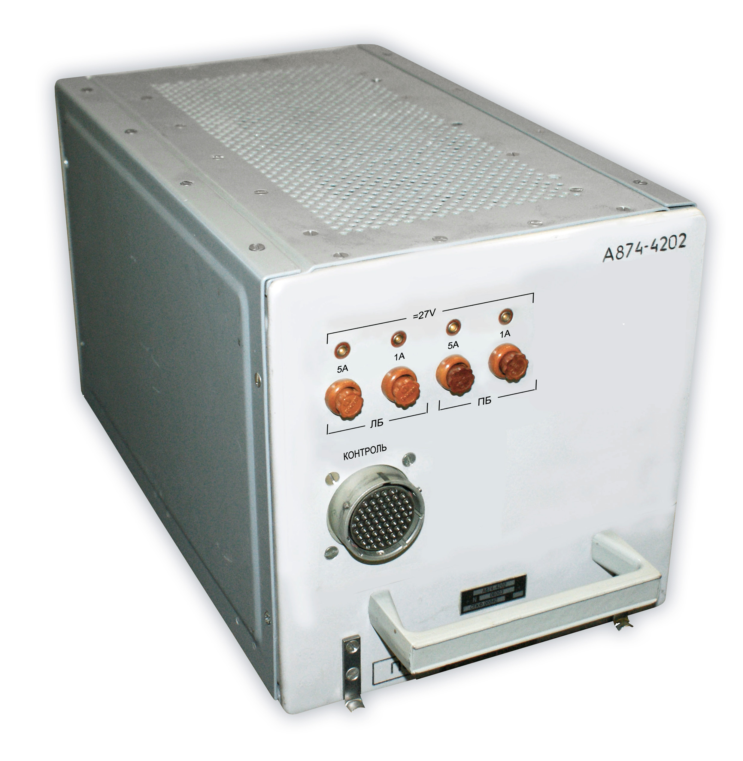 Внешний вид блока формирования информации БФИ для самолета Ан-70