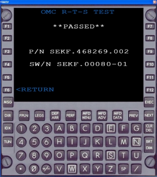 Полнофункциональный программный эмулятор Многофоункционального Пульта Управления МФПУ (CDU)