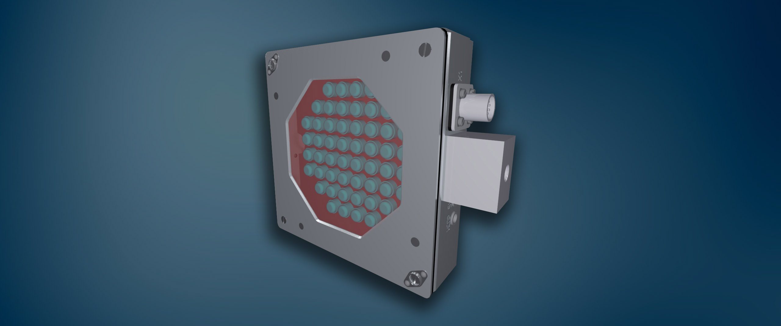 Пульт индикации отклонения потока инфракрасного излучения (ПИОПИИ)