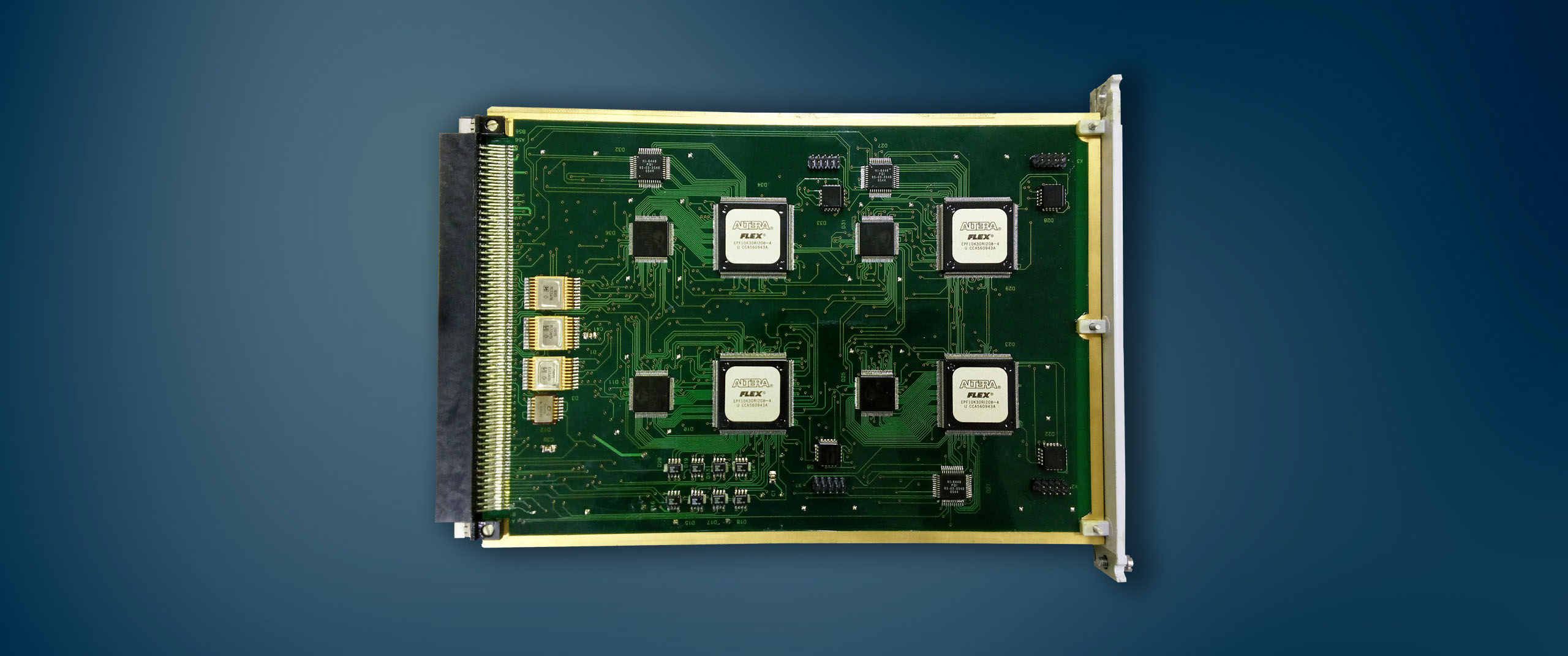 Узел обмена данными (УОД) по ГОСТ 18977-79 (ARINC-429) c 24 приемными каналами и 8 передающими каналами на шине ISA